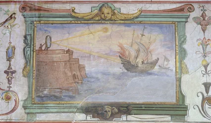 Miroirs ardents, Stanzio della Mattematica
